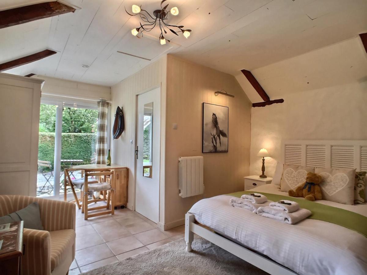 Stable Chambre D'Hote At Kergudon Sizun Ngoại thất bức ảnh